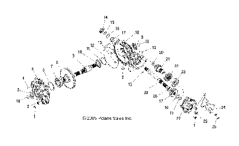 GEARCASE, MID - R07RF68AD/AF (4999202259920225D07)