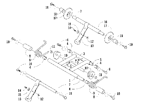 REAR SUSPENSION ARM ASSEMBLY [88980]