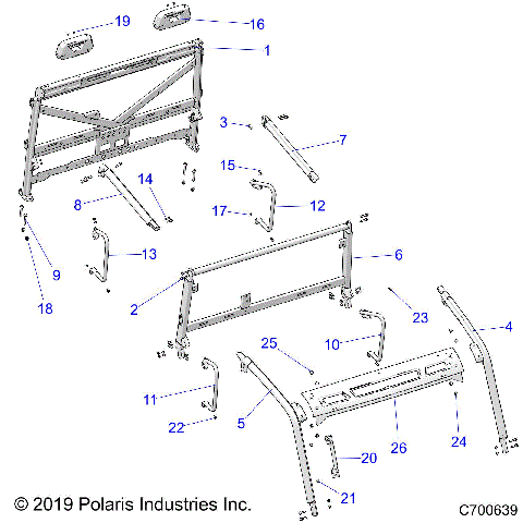 CHASSIS, CAB FRAME - R21RSH99AC/BC (C700639)