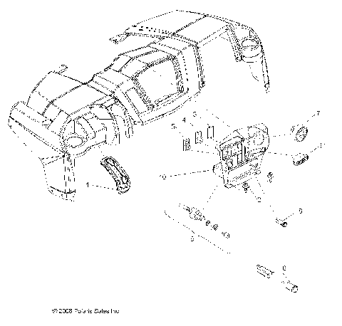 ELECTRICAL, DASH INSTRUMENTS and CONTROLS - R10TH50AG/AR (49RGRDASH095004X4)