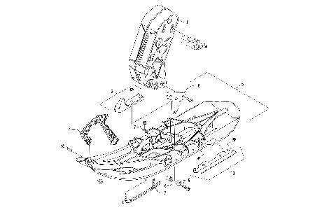 SKI AND UPRIGHT ASSEMBLY [105615]