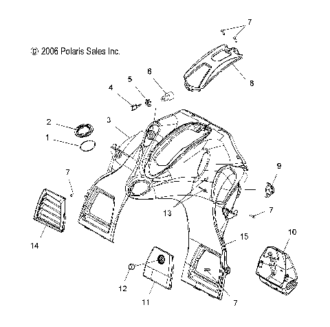 CONSOLE - S07PC7JS/JE (49SNOWCONSOLE07DRGN)