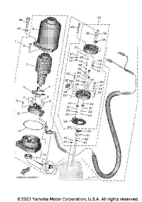 POWER TRIM TILT ASSY 2