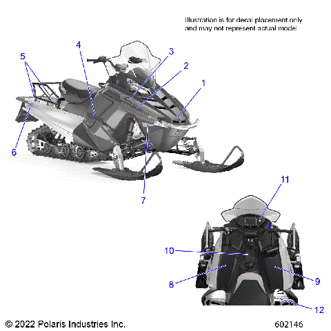 BODY, DECAL - S23CEF5TSL (602146)