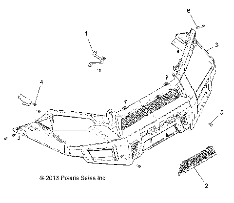 BODY, BUMPER - R16B1PD1AA/2P (49BRUTUSBUMPER13D)