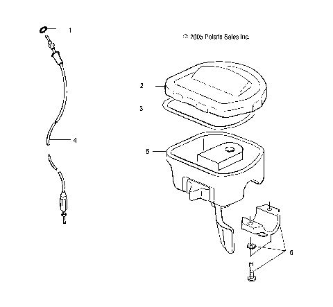 CONTROLS, THROTTLE ASM./CABLE - A07MH46AA/AZ (4999200059920005B07)