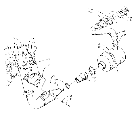 EXHAUST ASSEMBLY [73136]