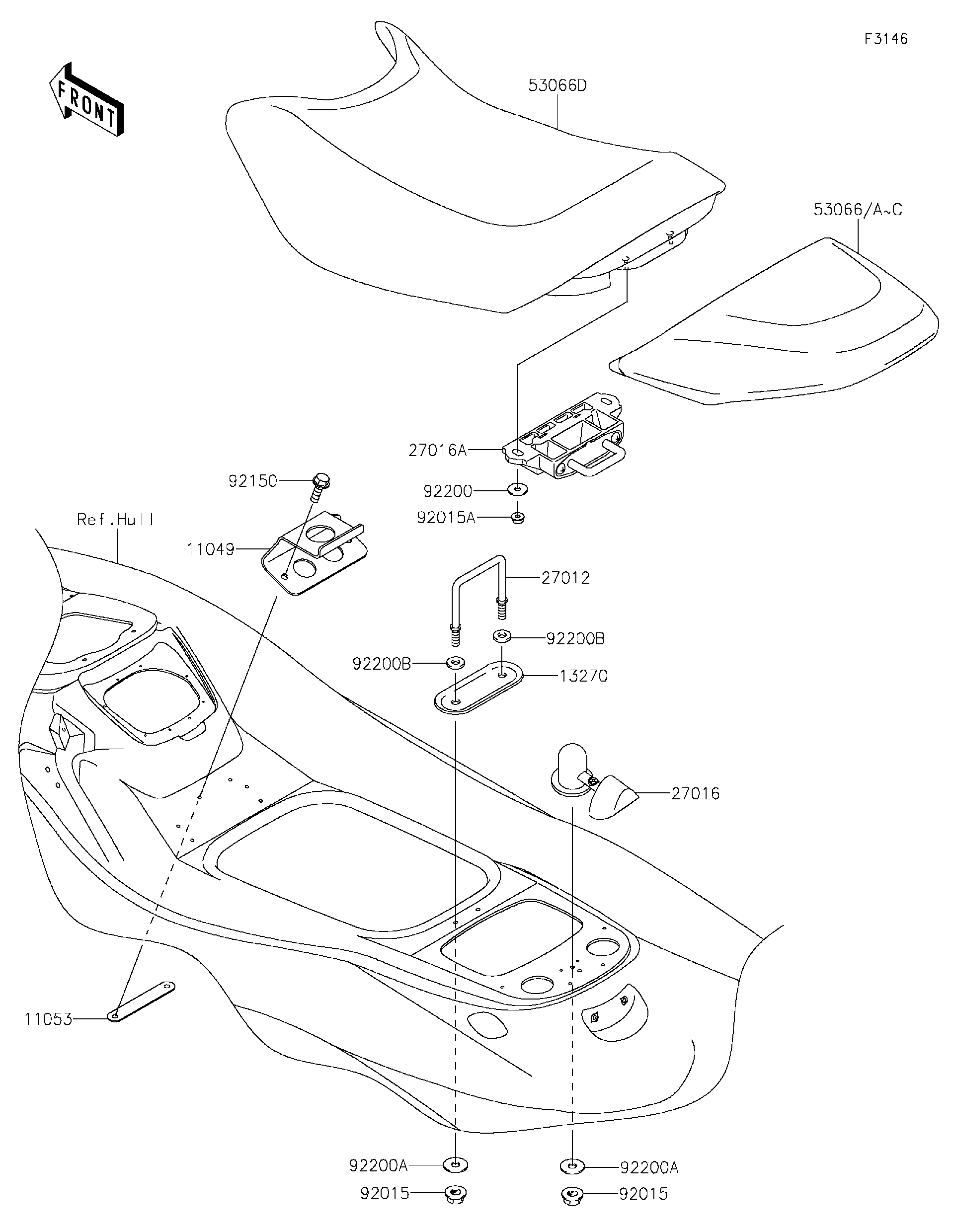 2018 Kawasaki Watercraft Parts-Finder Diagrams | Cities Edge