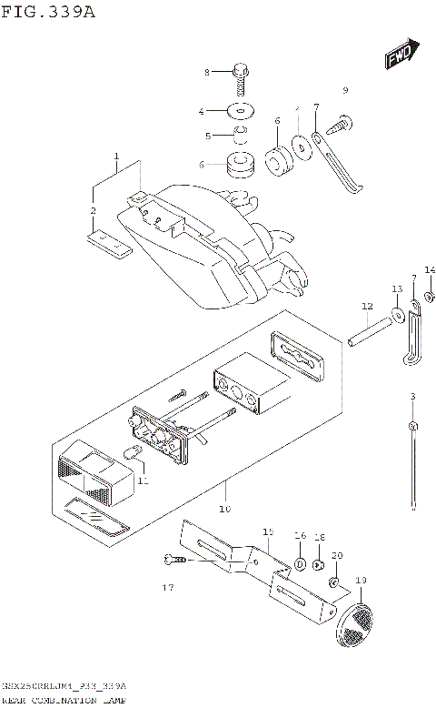 REAR COMBINATION LAMP