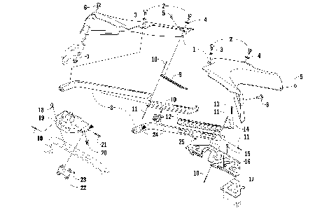 SEAT SUPPORT ASSEMBLY [91801]