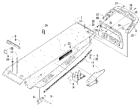 TUNNEL AND REAR BUMPER [86140]