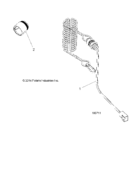 ELECTRICAL, TETHER SWITCH - A19SWS57P1/P2 [100711]