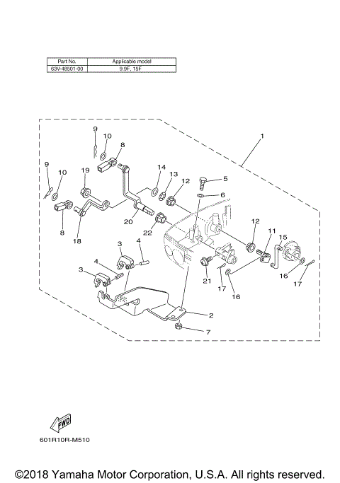 REMOTE CONTROL ATTACH 9.9 15