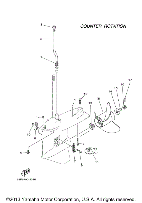 LOWER CASING DRIVE 2