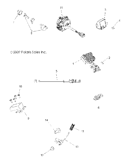 ELECTRICAL, SWITCHES and SENSORS and CONTROL MODULES - A12NG50FA (49ATVELECT12SCRAMI)
