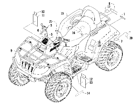 BODY PANELS AND DECALS [87589]