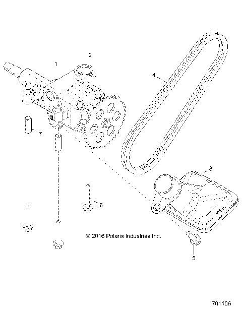 ENGINE, OIL PUMP - R18RVU99AS (701106)