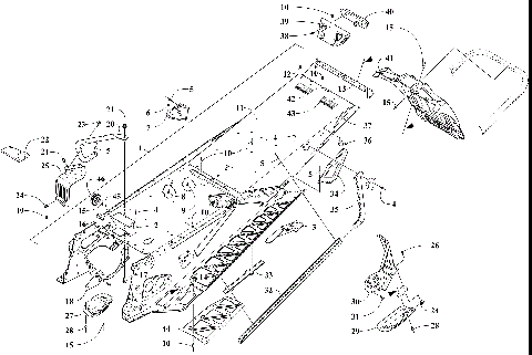 TUNNEL AND SNOWFLAP ASSEMBLY [107455]