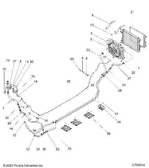 ENGINE, COOLING - G24G5W99A/99B (C750014)