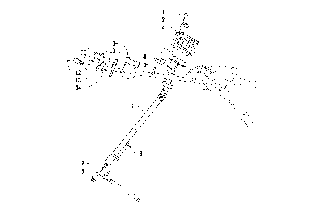 STEERING POST ASSEMBLY [90040]