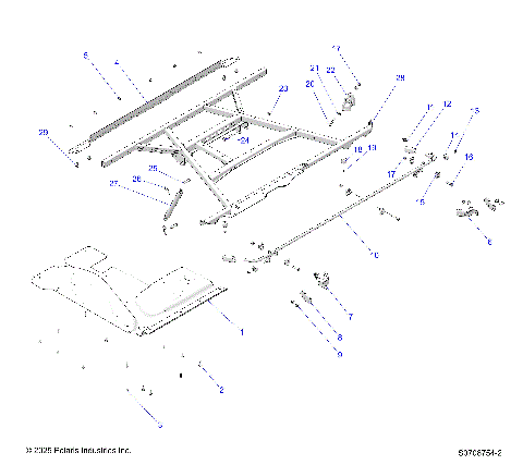 BODY, BOX MOUNTING - R26TAE99A1/A9/AF/AJ/AK/B1/B9/BF/BJ/BK (C733174)