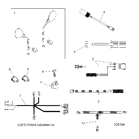 BODY, MIRRORS and HANDWARMERS - A16SYE95AK/AP [100154]