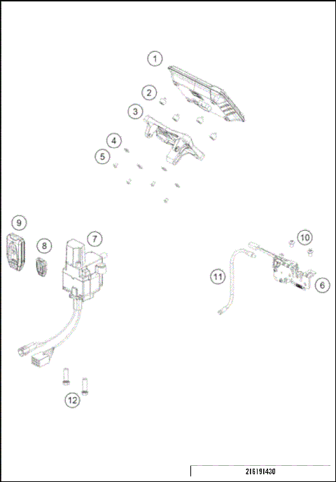 INSTRUMENTS / LOCK SYSTEM