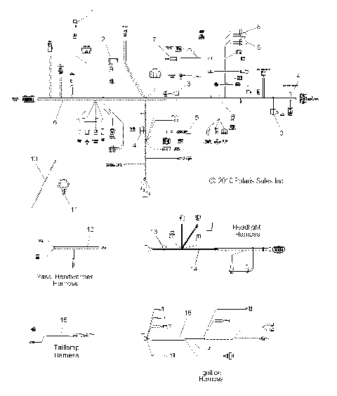 ELECTRICAL, WIRE HARNESSES - S15PU6NSL/NEL (49SNOWHARNESS11WIDE)