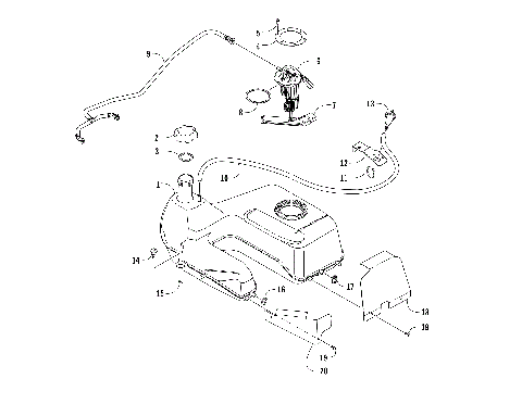 GAS TANK ASSEMBLY [301002]