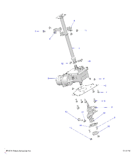 STEERING POST - A26SDZ57AB (C102782)