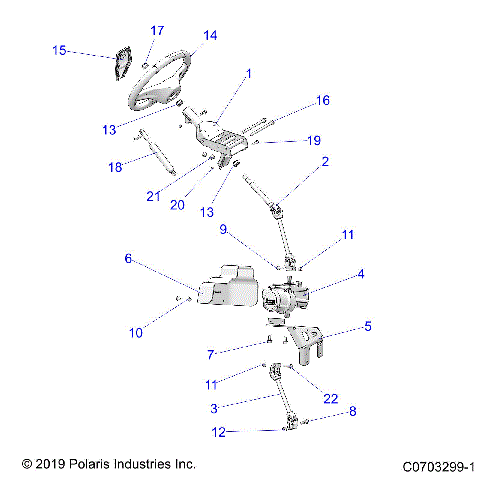 STEERING, STEERING ASM. - Z20NAE92KL (C0703299-1)