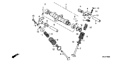 CAMSHAFT@VALVE