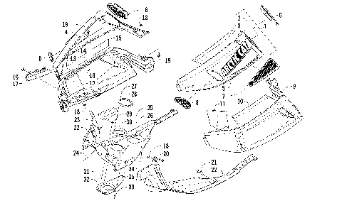 SKID PLATE AND SIDE PANEL ASSEMBLY [99506]