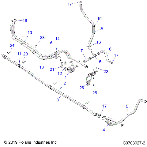 ENGINE, COOLING ROUTING, MANIFOLD - Z21R4D92AM/BM/AC/BC (C0703027-2)