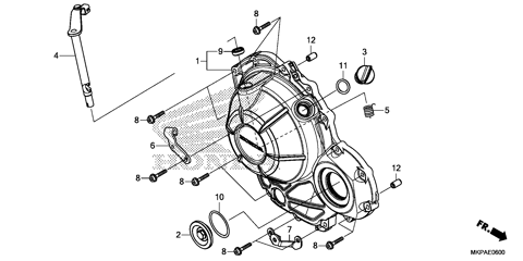 RIGHT CRANKCASE COVER