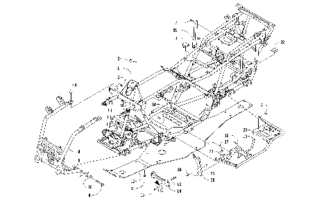 FRAME AND RELATED PARTS [301878]