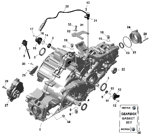 01- ROTAX - GearBox