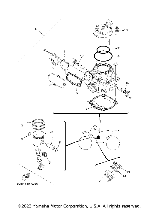 4 PISTON REBUILT KIT