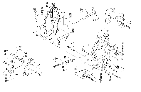 DROPCASE AND CHAIN TENSION ASSEMBLY [84102]