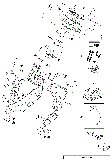 INSTRUMENTS / LOCK SYSTEM