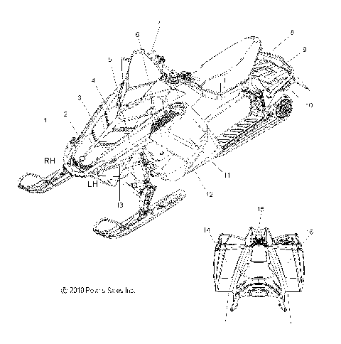 BODY, DECAL - S11BF6NSM/BD6NSM (49SNOWDECAL11RETRO)