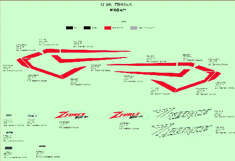 DECAL KITS (NEBULA WHITE)