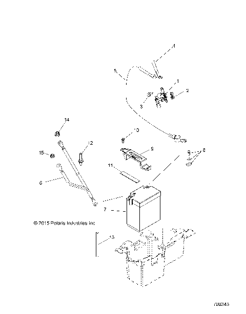 ELECTRICAL, BATTERY - Z16VHA57A2/EAK/AS (700343)