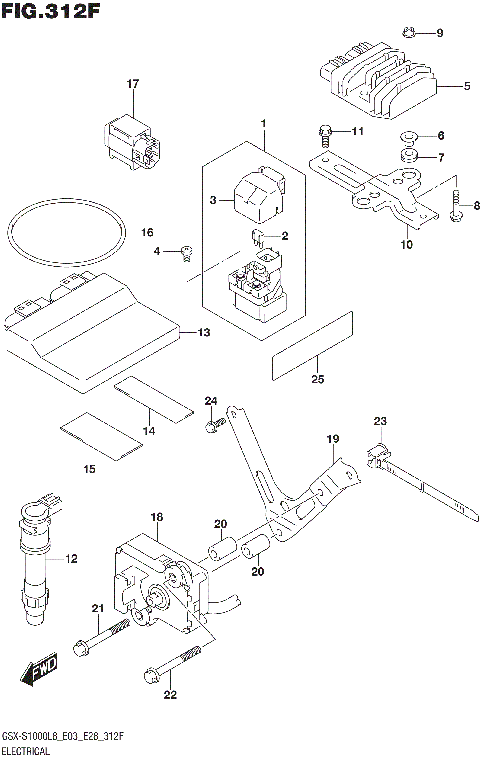 ELECTRICAL (GSX-S1000ZL8 E33)