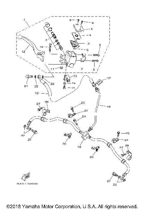 FRONT MASTER CYLINDER
