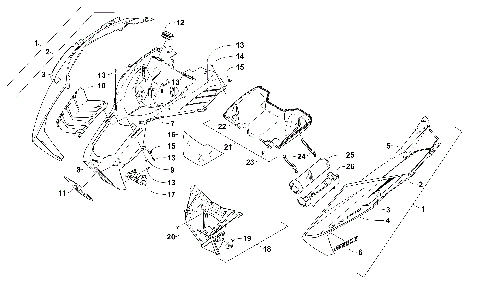 HOOD AND AIR INTAKE ASSEMBLY [103691]