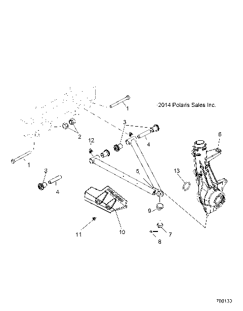 SUSPENSION, A-ARM and STRUT MOUNTING - R15RMA32FA (700130)