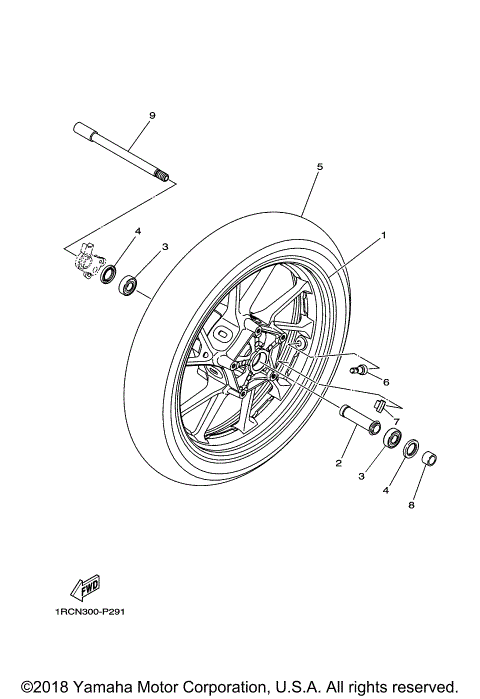 FRONT WHEEL