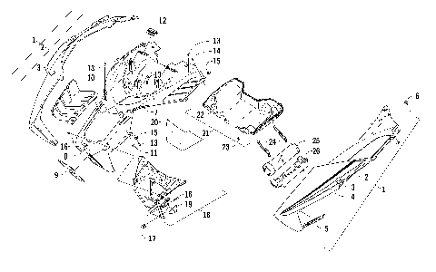 HOOD AND AIR INTAKE ASSEMBLY [98697]