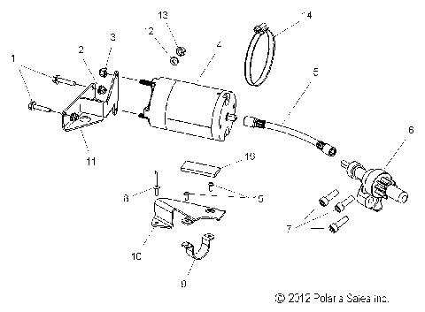 ENGINE, STARTER MOTOR - S15CC6/CK6/CM6 ALL OPTIONS (49SNOWSTARTER13RUSH)